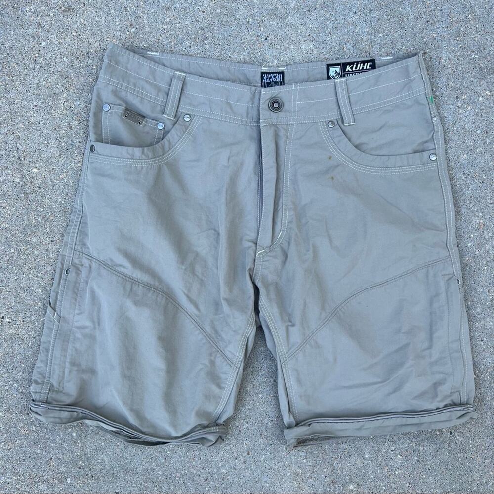 Kuhl Stealth Zip Off System Shorts Gray Size 32
